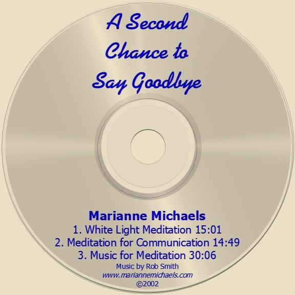 A Second Chance to Say Goodbye CD ONLY